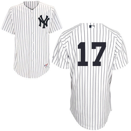 Brendan Ryan #17 MLB Jersey-New York Yankees Men's Authentic Home White Baseball Jersey